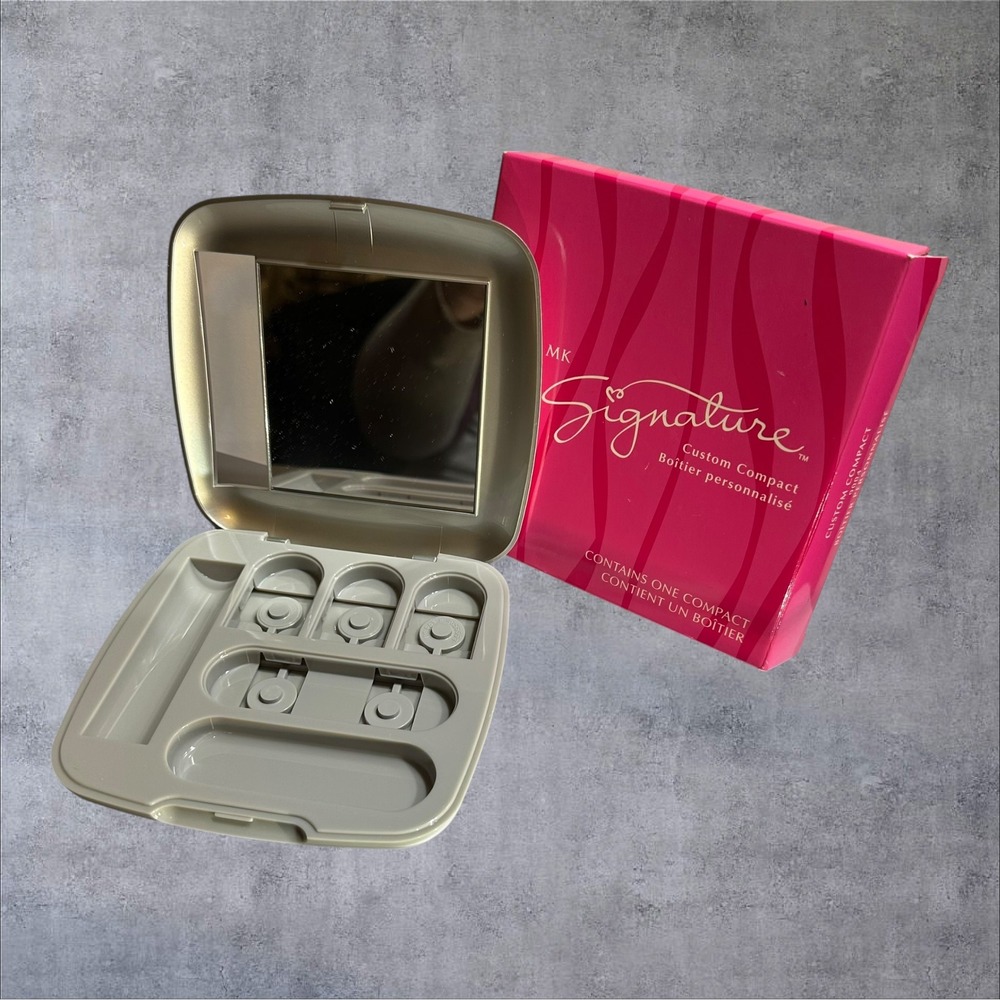 Mary Kay MK Signature Custom Refillable Compact 9004 Lipstick Eyeshadow Blush